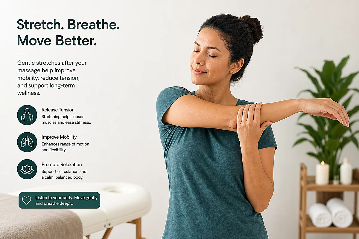 massage for muscle tension and recovery support